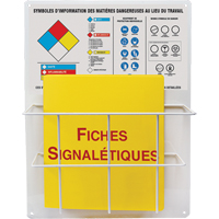 Panneaux de style panier pour mati&egrave;res dangereuses, Français, Compris reliures Toolneeds Inc.