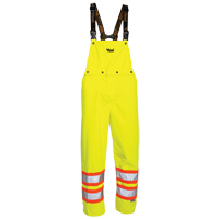 Pantalons 300 deniers Professional Journeyman, Polyester, Petit, Jaune lime haute visibilit&eacute; Toolneeds Inc.