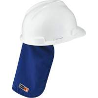 Tampon et voile pour le cou refroidissants et ignifug&eacute;s pour casque de s&eacute;curit&eacute; Chill-Its 6717FR, Bleu Toolneeds Inc.