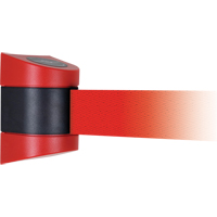 TensaBarrier&reg; Wall Mounted Units, Plastic, Screw Mount, 15', Red Tape Toolneeds Inc.