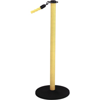 Poteaux portatifs, Hauteur de 36", Jaune Toolneeds Inc.