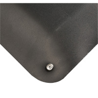 Electrically Conductive Mat No.786, 2' W x 3' L x 15/16" T, PVC, Smooth, Black Toolneeds Inc.