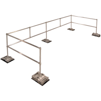 RoofGuard Classic System - Packaged Kits, Aluminum, 72" W x 216" L x 42" H Toolneeds Inc.