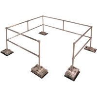 RoofGuard Classic System - Packaged Kits, Aluminum, 72" W x 216" L x 42" H Toolneeds Inc.