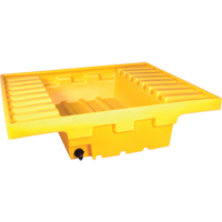 Ultra-Rack Sump&reg;, 51.5" L x 51.5" W x 12" H, 66 US gal. Capacity Toolneeds Inc.