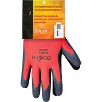 Coated Gloves, 10, Rubber Latex Coating, 13 Gauge, Polyester Shell Toolneeds Inc.