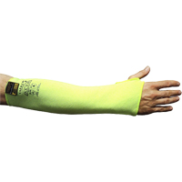 Cut Resistant Sleeve with Thumbhole, Taeki 5, 18", EN 388 Level 4, High Visibility Yellow Toolneeds Inc.