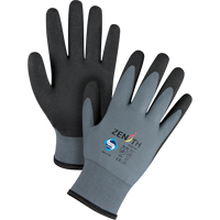 Gants enduits de premi&egrave;re qualit&eacute; ZX-30°, 10/T-Grand, R&ecirc;vetement PVC, Calibre 15, Enveloppe en Nylon Toolneeds Inc.