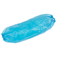 Disposable Sleeves, 18" long, Polyethylene, Blue Toolneeds Inc.