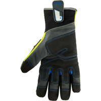 Gants thermiques &eacute;tanches et performant r&eacute;duisant les impacts dorsaux ProFlex, Petit, Paume en Su&egrave;de, Poignet S&eacute;curit&eacute; Toolneeds Inc.