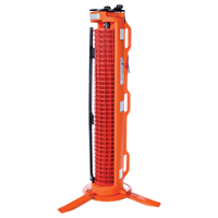 3-Legged Barrier, 50' L, Plastic, Orange Toolneeds Inc.