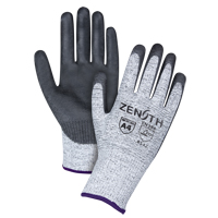 Gants &eacute;lastiques sans coutures r&eacute;sistants &agrave; la coupe, Taille 6/T-petit, Calibre 13, Rev&ecirc;tement Polyur&eacute;thane, Enveloppe en PEHP, ANSI/ISEA 105 niveau 4/EN 388 niveau 5 Toolneeds Inc.