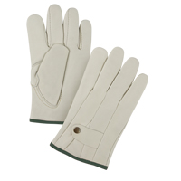 Premium Ropers Gloves, Medium, Grain Cowhide Palm Toolneeds Inc.