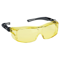 Lunettes de s&eacute;curit&eacute; s&eacute;rie Extra OTG Dynamic, Lentille Ambr&eacute;e, Antibu&eacute;e/Anti-&eacute;gratignures, ANSI Z87+/R&eacute;pond ou surpasse la norme CSA Z94.3 Toolneeds Inc.