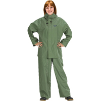 Hurricane Flame Retardant/Oil Resistant Rain Suits - Rainsuits, 4X-Large, Green Toolneeds Inc.