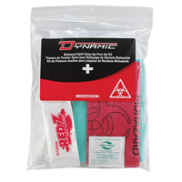 Trousse de premiers soins pour nettoyage de biorisques Dynamic, Dispositif m&eacute;dical Classe 1, Sac en plastique refermable Toolneeds Inc.