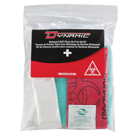 Trousse de premiers soins pour nettoyage de biorisques Dynamic, Dispositif m&eacute;dical Classe 1, Sac en plastique refermable Toolneeds Inc.
