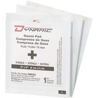 Gaze Dynamic, Tampon, 2" lo x 2" la, St&eacute;rile, Dispositif m&eacute;dical Classe 1 Toolneeds Inc.