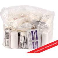 Ensemble de recharge pour trousse de premiers soins Dynamic, R&eacute;pond &agrave; la norme CSA Z1220-17 type 3 environnements &agrave; haut risque, Moyen (26-50 travailleurs), Classe 1 Toolneeds Inc.