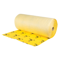 Rouleaux d'avertissement de premi&egrave;re qualit&eacute; - absorbants haute visibilit&eacute;, Lourd, 150' lo x 36" la, Absorption 57 gal. Toolneeds Inc.