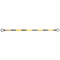 Telescopic Barricade Bar, 85" Extended Length, Black/Yellow Toolneeds Inc.