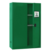 Pesticide Storage Cabinet, 45 gal., 65" H x 43" W x 18" D Toolneeds Inc.