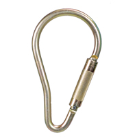 Carabiner, Steel, 5000 lbs Capacity Toolneeds Inc.