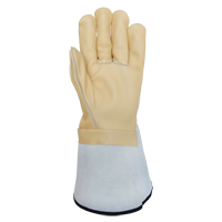 Lineman's Gloves, Large, Grain Cowhide Palm Toolneeds Inc.
