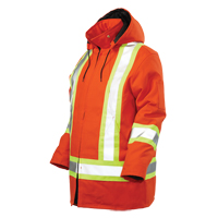 Parka de s&eacute;curit&eacute;, Orange haute visibilit&eacute;, Grand Toolneeds Inc.