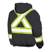 Chandail avec capuchon de s&eacute;curit&eacute;, Polyester, Grand, Noir Toolneeds Inc.