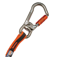 Longe porte-outils &agrave; rotule et &agrave; verrouillage double Squids 3109F(x), Tendeur, Mousqueton/boucle Toolneeds Inc.