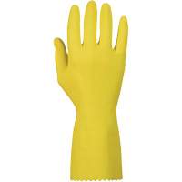 ChemStop Gloves, Size Small/7, 12" L, Latex, Flock-Lined Inner Lining, 12-mil Toolneeds Inc.