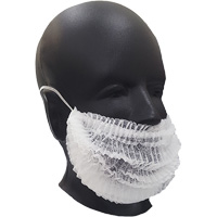 Beard Covers, Polypropylene, White Toolneeds Inc.