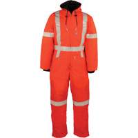 Reflective Insulated Coveralls, Small, Orange Toolneeds Inc.