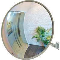 Convex Mirror with Telescopic Arm, Indoor/Outdoor, 12" Diameter Toolneeds Inc.