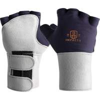 Anti-Impact Glove with Wrist Support, Cotton, Left Hand, X-Small Toolneeds Inc.