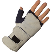 Anti-Impact Glove with Wrist Support, Cotton, Left Hand, X-Small Toolneeds Inc.