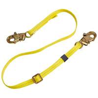 Web Adjustable Positioning Lanyard, 1 Legs, 4', CSA Class B, Polyester Toolneeds Inc.