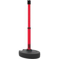 Base pour montant de barri&egrave;re PLUS, Hauteur de 42", Rouge Toolneeds Inc.
