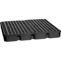 Plateforme de d&eacute;versement modulaire, Capacit&eacute; de d&eacute;versement 60,5 gal. US, 51,5'' x 51,5'' x 6,5" Toolneeds Inc.