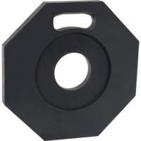 Base en caoutchouc pour poteaux d&eacute;lin&eacute;ateurs de qualit&eacute; sup&eacute;rieure, 12 lb Toolneeds Inc.