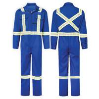 Nomex&reg;Essential 6 oz. Deluxe Coveralls, Size 34, Royal Blue Toolneeds Inc.