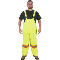 RZ1000 Rain Bib Pants, Polyester, Small, High Visibility Lime-Yellow Toolneeds Inc.