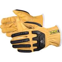 Endura&reg; Anti-Impact Driver's Gloves, Small, Grain Goatskin Palm Toolneeds Inc.