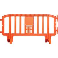 Movit Barricade, Interlocking, 78" L x 39" H, Orange Toolneeds Inc.