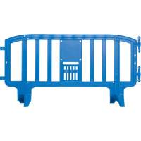 Movit Barricade, Interlocking, 78" L x 39" H, Blue Toolneeds Inc.