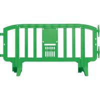 Movit Barricade, Interlocking, 78" L x 39" H, Green Toolneeds Inc.