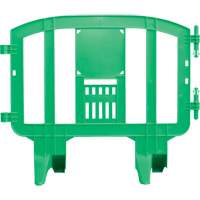 Minit Barricade, Interlocking, 49" L x 39" H, Green Toolneeds Inc.