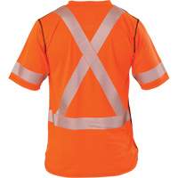 Polartec&reg; Power Grid&reg; High Visibility Short Sleeved T-Shirt, Polyester, Small, Orange Toolneeds Inc.