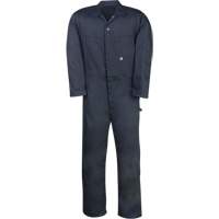 Industrial Work Coveralls, Men's, Navy Blue, Size 36 Toolneeds Inc.